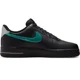 thumbnail image 5 of Ni&ke Air Force 1 07 Low Black Blue Lightning Sneakers Top One Trainers Men Size, 5 of 6