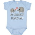 thumbnail image 3 of Inktastic Grandaddy Loves Me Elephant Boys or Girls Baby Bodysuit, 3 of 5