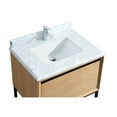 thumbnail image 4 of Laviva Alto 30" Wood Cabinet with Marble Countertop in California White Oak, 4 of 7