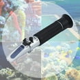 thumbnail image 2 of AUTOUTLET Salinity Refractometer Saltwater Aquarium for Seawater, Pool, Tank, Marine, Fishkeeping, 0-100PPT & 1.000-1.070 Salinity Tester with ATC Function Salinity Hydrometer Kit, 2 of 7