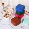 thumbnail image 2 of Caja de almacenamiento de joyas, caja de regalo, caja de joyería, caja de pendientes, caja de anillos, caja de joyería portátil, 2 of 6