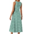 thumbnail image 6 of Fantaslook Summer Dresses for Women Sleeveless Casual Long Dress Beach Vacation Sundresses with Pockets, 6 of 10