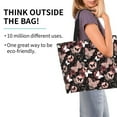 thumbnail image 2 of Balery Butterflies1 Bolsa Tote Estilo Estético con Cremalleras, Bolsa de Hombro, Bolsa de Compras Grande y Plegable, 2 of 8