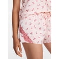 thumbnail image 5 of Joyspun Women’s Lace Trim Stretch Satin Cami and Shorts Set, 2-Piece, Sizes XS-3X, 5 of 6