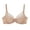 Beige, variant on Women's Balconette Bra Lace Push Up Bras Wireless See Through no Underwire