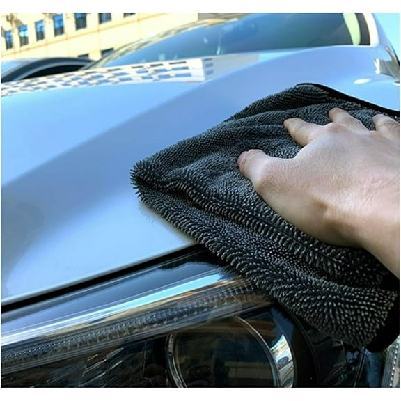 Applicable to jfqm Microfiber Twist Car Wash Towel Professional Car Cleaning Drying Cloth Towels for Cars Washing Polishing Waxing Detailing (Color : 40x80cm)