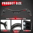 thumbnail image 4 of ELITEWILL Adjustable Transmission Crossmember with Black Powder Coating Fit for 1963-1987 C10 / C20 / Blazer / Suburban Adjustable Center Tab Compatible with All GM Truck Automatic Transmissions, 4 of 4