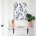 thumbnail image 4 of Canvas Wall Art Spring Gray Leaf Canvas Art Print Vintage Leaves Branch Farmhouse Plant Pictures Wall Decor for Living Room Bedroom Artwork Decorations Stretched Framed Ready to Hang 8"x12", 4 of 9