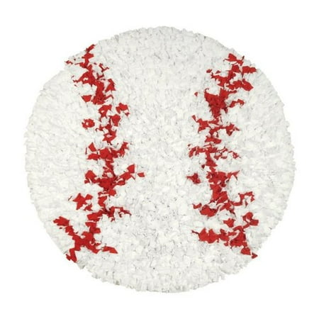 Wildon Home Assiesi Hand woven White/Red Area Rug