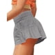 thumbnail image 4 of Txlixc Pantalones cortos de mujer con bolsillos anchos y elásticos de color sólido Txlixc moda, 4 of 8