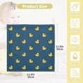 thumbnail image 2 of 5 PCS Funny Ducks Pattern Baby Muslin Washcloths, Soft Absorbent Face Towel Burp Cloths Cotton Bath Wipes Infant Wash Cloth for Newborn Boys Girls, 2 of 7