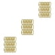 thumbnail image 3 of Paquete de 24 mosquetones Bearachild con cierre de anillo en D Oro, 3 of 6