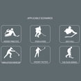 thumbnail image 2 of Garde-cou de Hockey sur Glace Garde-cou de Hockey Équipement de Protection pour l'Entraînement, 2 of 12