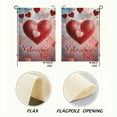 thumbnail image 3 of Happy Valentine's Day Garden Flags Hearts Garden Flag Valentines Flags for Outside Home Decorations, 3 of 8