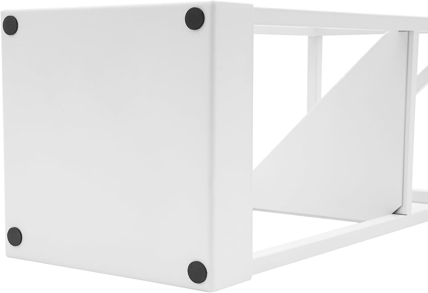 20.87 Inch Tall Umbrella Holder 11.02 Lbs Umbrella Stand Metal Freestanding Umbrella Holder Entryway Umbrella Stand Indoor with Anti-Slip Foot Pads for Lobby Front Hall (White)