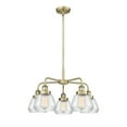 thumbnail image 5 of Innovations Lighting - Fulton - 5 Light Stem Hung Chandelier In Art Deco, 5 of 5