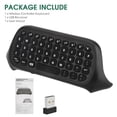 thumbnail image 2 of Wireless Controller Keyboards Fit for Xbox One S/X, Xbox Series X/S, TSV 2.4G Mini Chatpad Message Game Controller Keyboard, Voice Chat Handle Keyboard with USB Receiver, 3.5mm Audio Jack, 2 of 6