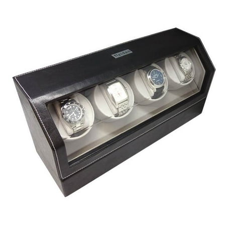 Heiden Quad Leather Watch Winder