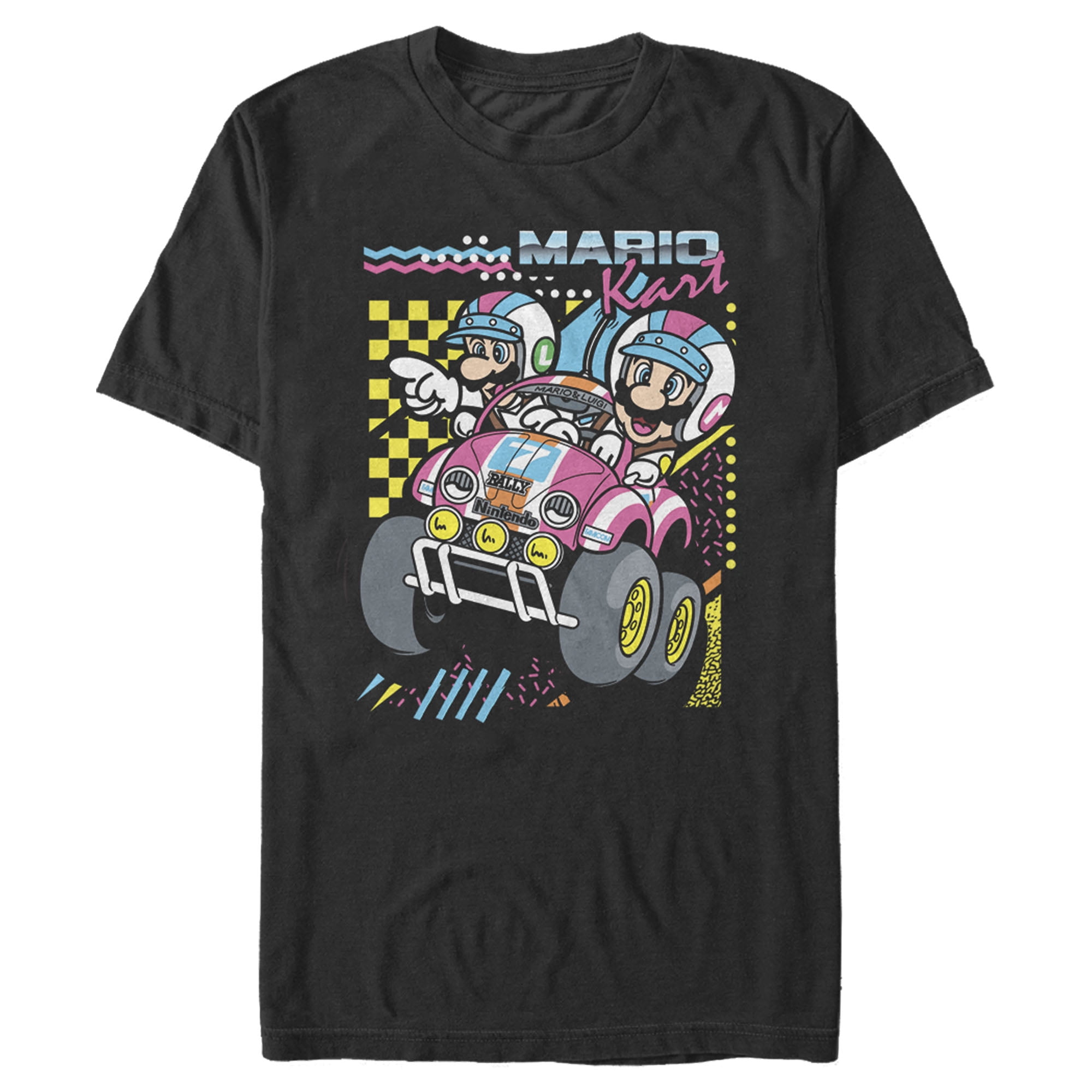 mario kart t shirt adults