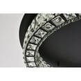 thumbnail image 5 of Modern Bright Home Decorative Ceiling Lighting Monroe 26 Inch Led Single Flush Mount - Black, 5 of 7