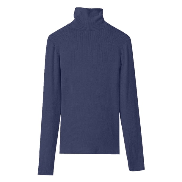 Tops de mujer Camisas de manga larga Slim Casual Jerséis Camiseta Tops básicos