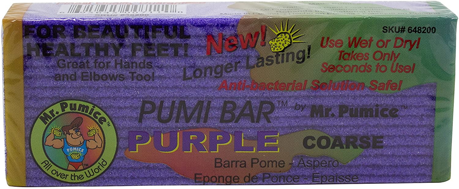 2 Pack of Mr. Pumice PUMI Bar Purple