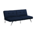 thumbnail image 2 of DHP Layton Linen Futon, Navy, 2 of 28