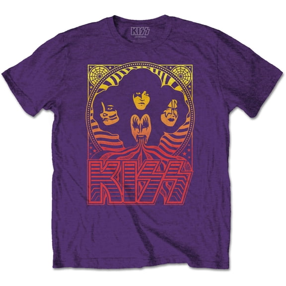 KISS Unisex T-Shirt Gradient Group (Small)