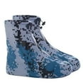 thumbnail image 1 of Waterproof PVC Overshoes with Glossy Surface, Ankle High Foldable Shoe Covers, Wide Mouth Design for Easy Use, 1 of 8