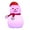 Colorful Light, variant on Snowman Tap Light Cute Christmas Lamp Rechargeable Silicone Touch Bedside Light Snowman Mood Lighting for Christmas Tree