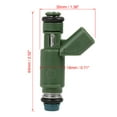 thumbnail image 2 of Car Auto Flow Matched Fuel Injector Nozzle 1X43-AB for Jaguar X-Type Base Sedan 2005, 2 of 6