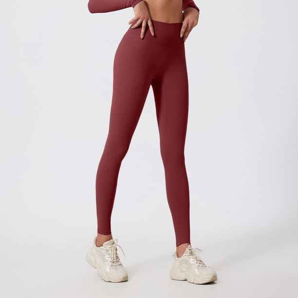 MKLEKYY Leggings de cintura alta para mujer, cómodos y elásticos, en tallas y colores versátiles. 4019