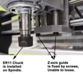 thumbnail image 6 of Miumaeov Router Kit Control 3 Axis Mini DIY Wood Carving Milling Engraving Machine, XYZ Working Area, 6 of 11