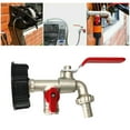 thumbnail image 3 of Adaptador de IBC para ín de patio, conector de de grifo de agua de 60 mm, piezas de montaje de de grifo de agua de rosca, DYNWAVEMX  Adaptador de tanque IBC, 3 of 8