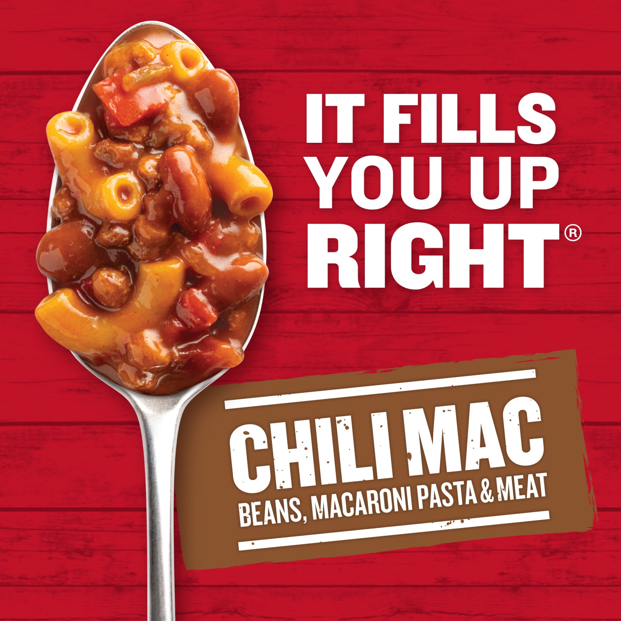 (2 pack) Campbell’s Chunky Soup, Chili Mac Soup, 15.25 oz Microwavable Bowl