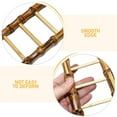 thumbnail image 3 of BEADCEST 1PC Miniature Step Ladder Light Brown for Decorative Garden Use, 3 of 8