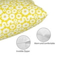 thumbnail image 3 of Pofeuu Daisies Flowers Print Polyester Microfiber Plush Pillowcases, Super Soft and Cozy Pillow Case Covers with Envelop Closure（Pillow core not included）-16"x24", 3 of 6