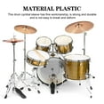 thumbnail image 3 of ELAYARD 9Pcs Practical Drum Cymbal Sleeve for Positioning Height in Performance, 3 of 8