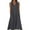 Black, variant on UVEASISHA Cotton Linen Dresses for Women Sleeveless Henley Shirt Maxi Dress 2025 Summer Beach Party Tank Sundress with Pockets Black M