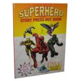 thumbnail image 1 of Superhero Story Press-Out & Play Kids Children Paperback Book, 1 of 3