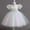 White, variant on NAISIBABY Girls Princess Dress(4-13T), Embroidered Sequin Tutu Formal Puff Sleeve Wedding Party Pageant Floral Dress Blue 10T