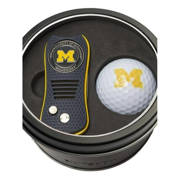 Team Golf NCAA Tin Gift Set with Switchfix Divot Tool and Golf Ball