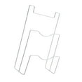 thumbnail image 3 of EeaseCA Iron Art Kitchen Dish Pot Lid Drying Rack Multipurpose Drainer Dryer Tray Tableware Pan Lid Holder Cutting Board Holder Organizer (White), 3 of 8