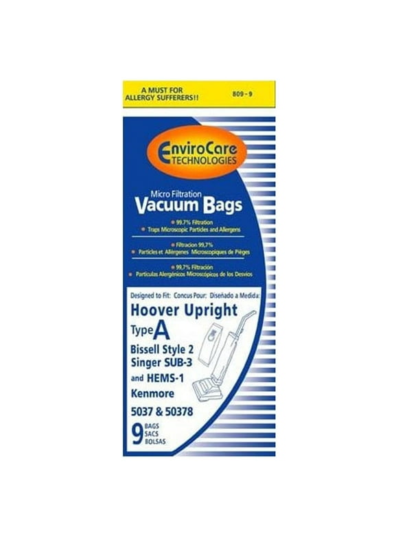 Hoover Type A Micro Lined Vacuum Cleaner Bags - 36 Bags Total - Generic