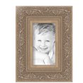 thumbnail image 2 of ArtToFrames 4" x 7" Majestic  Silver Picture Frame, 4x7 inch Gold Wood Poster Frame (WOM-5121), 4 Pack, 2 of 6