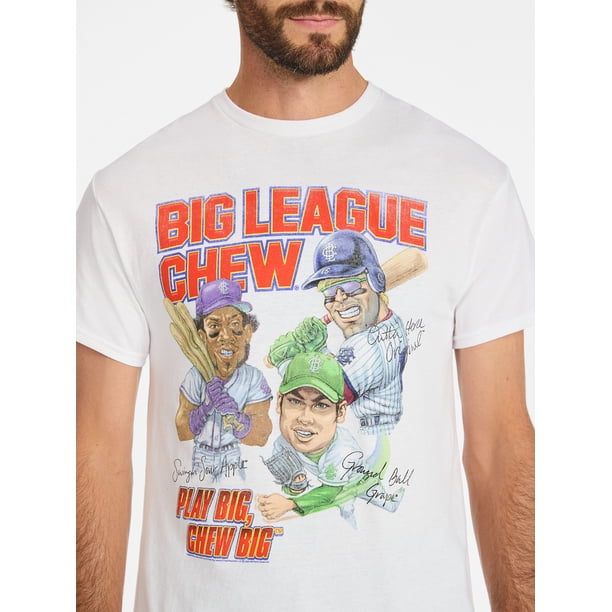 Big League Chew Men's & Big Men's Graphic Tee Shirt, Sizes S-3XL