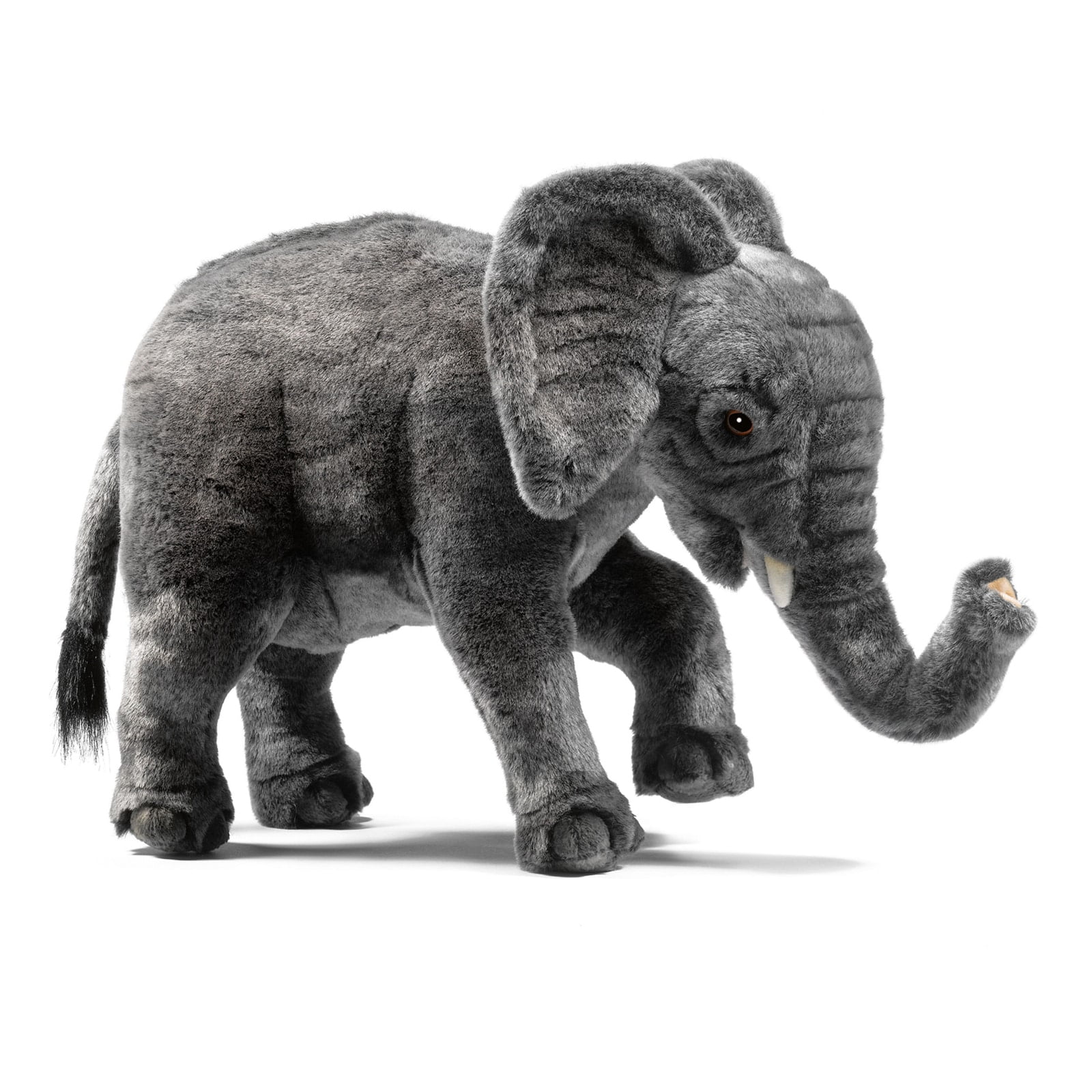 standing stuffed elephant