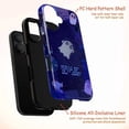 thumbnail image 4 of Sad Ghost Blue Aesthetic Dual Layer Phone Case, Halloween Phopne Cover for iPhone 16 15 14 13 12 11 Pro Plus Mini – Cute Moody ‘Not Feelin’ It’ Phone Cover Gift, 4 of 6