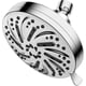 thumbnail image 1 of High Pressure Rain Shower Head - 5' 8 Modes Chrome Fixed Increase Water Pressure Boosting Wide Shower Head Even at Low Flow Pressure, 1 of 4