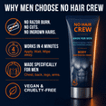 thumbnail image 2 of No Hair Crew Body At Home Hair Removal Cream for Unwanted Hair with Energizing Ginseng, Depilatory, Painless & Flawless, Made for Men, 200ml, 2 of 8